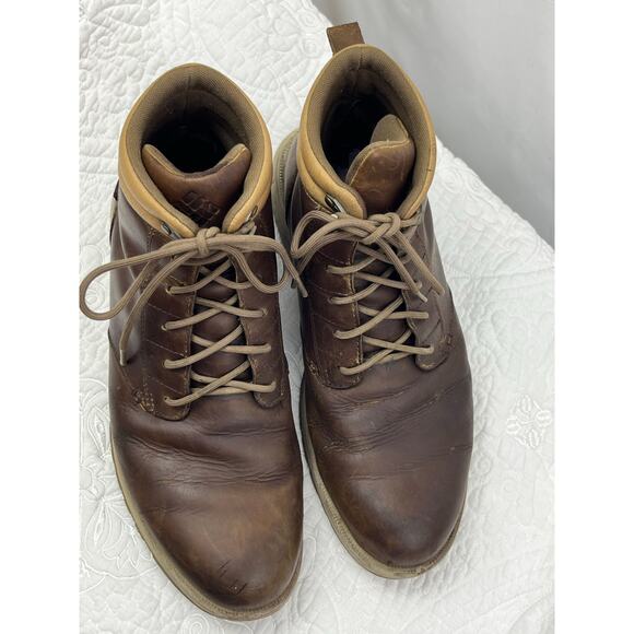 Columbia Mens Size 12 Brown Grixsen Lace-Up Boots Outdoor Hiking Work BM0810-286 main image 6